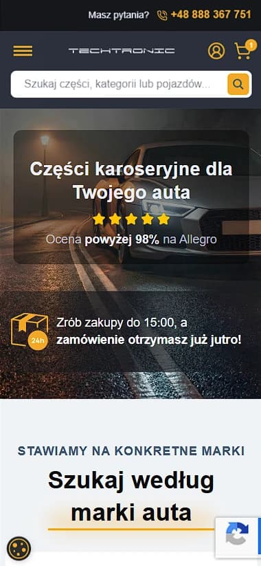 Podgląd projektu mobile preview