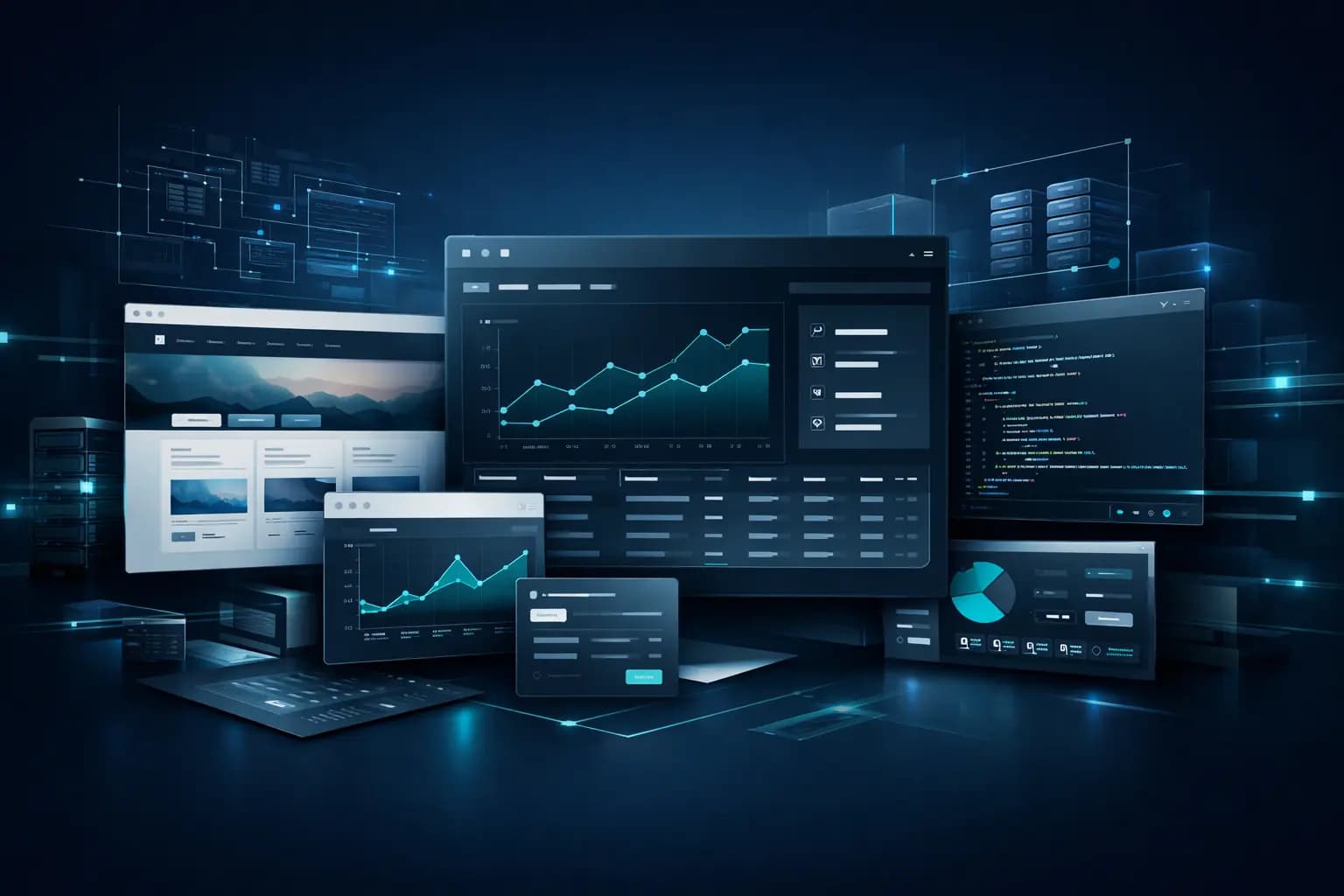 Nowoczesna realizacja aplikacji webowej i strony firmowej